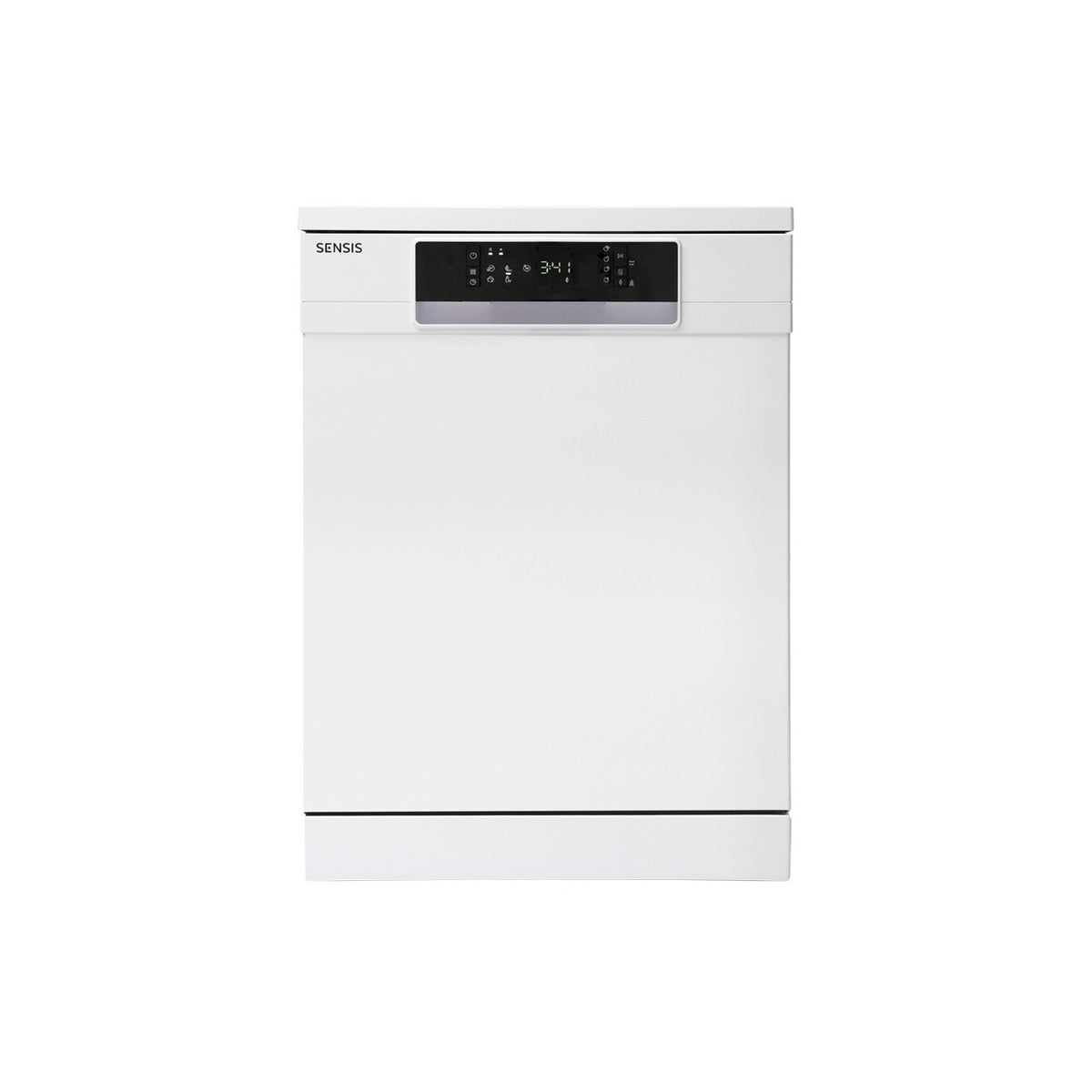 Sensis DWF0214FSDWA Freestanding Dishwasher, 14 Place Settings, 59.8cm Wide - White