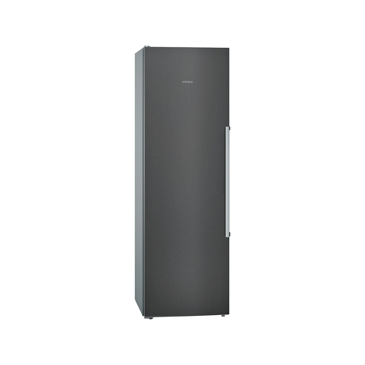 Siemens KS36VAXEP Freestanding Upright Fridge, 346 Litre, Vertical Bar Door Handle, 60cm Wide - Dark Inox, Left Reversible