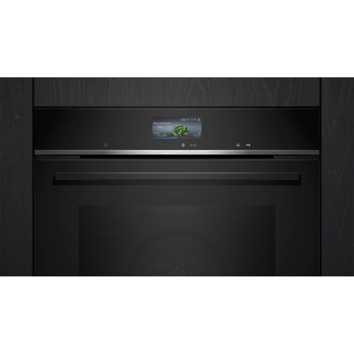 Siemens HB736G1B1B iQ700 Built-In Oven, 71 Litre, TFT TouchDisplay, 59.4cm Wide - Black