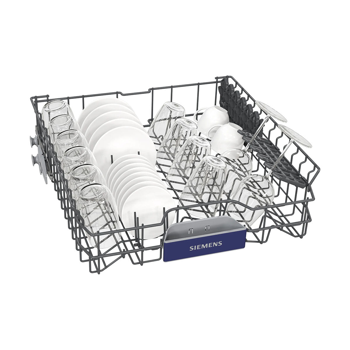 Siemens SN73HX10VG iQ300 Fully-Integrated Dishwasher, 14 Place Settings, 59.8cm Wide - varioHinge