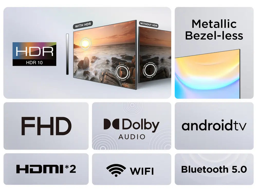 TCL 43S5400AK 43" Full HD Android TV -
