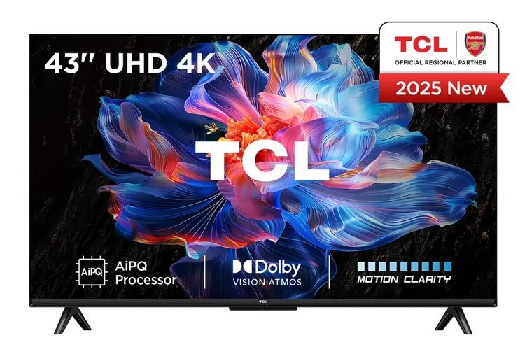 TCL 43V6C-UK 43" 4K Direct LED HDR Google Television