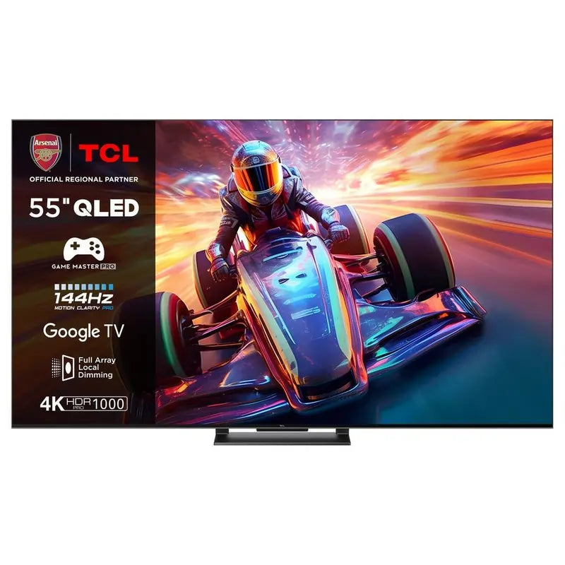 TCL 55C745K 55" 4K QLED HDR Pro Google Television