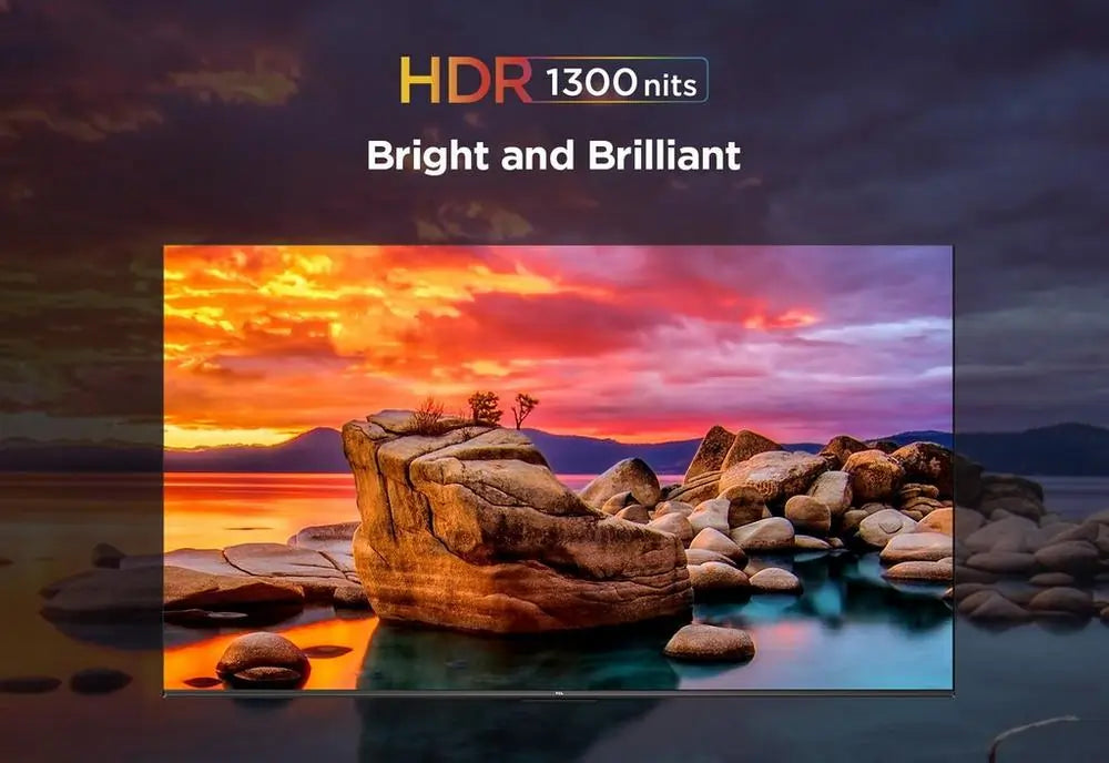 TCL 55C805K 55" 4K QLED Mini-LED HDR Google Television