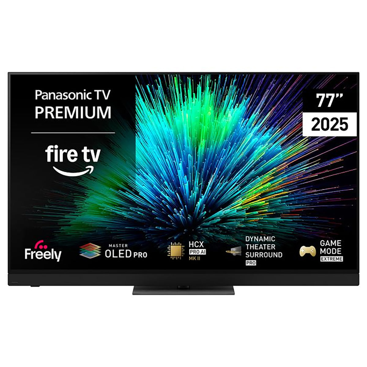 Panasonic TV77Z90BEB 77 Inch OLED 4K HDR Smart TV, Fire TV, HCX Pro AI Processor MK II - 172.3cm Wide