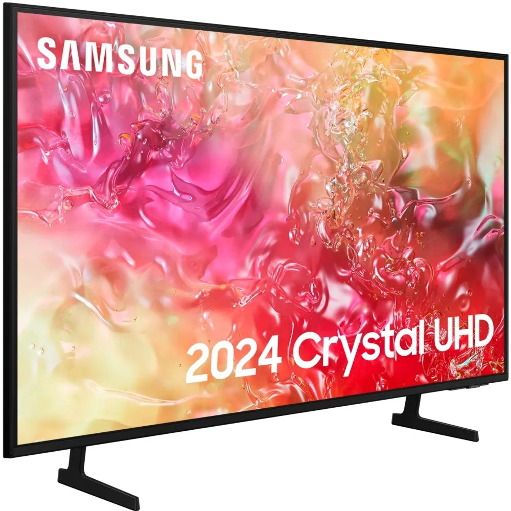 Samsung UE43DU7100 (2024) LED HDR 4K Ultra HD Smart TV, 43 inch with TVPlus, Black
