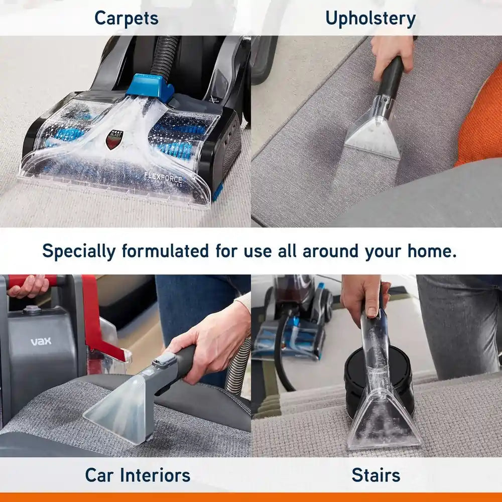 Vax 11143048 Platinum Antibacterial Carpet and Upholstery Cleaning Solution,5 Packs