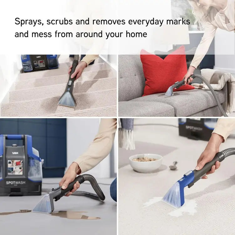 Vax CDCWCSXA SpotWash Duo Spot Cleaner, Blue/Grey