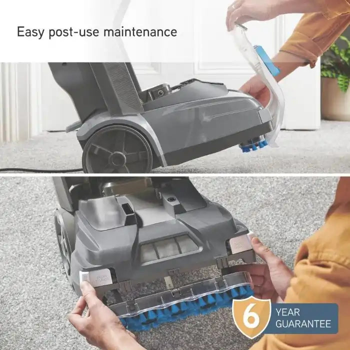 Vax CDCWSSXS SpinScrub Power Carpet Washer, Grey/Tiger Blue