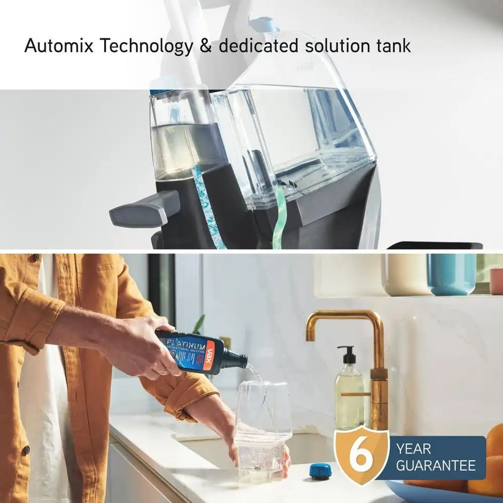 Vax CDCWSSXS SpinScrub Power Carpet Washer, Grey/Tiger Blue