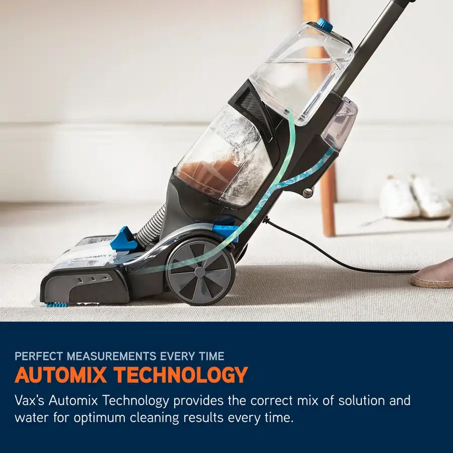 VAX CDCW-SWXS Platinum SmartWash Carpet Cleaner, Charcoal & Blue