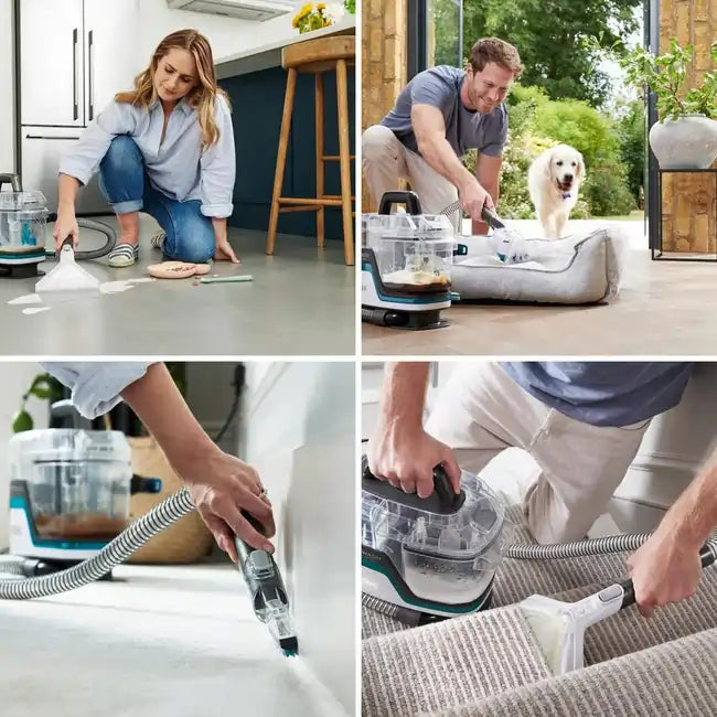 Vax CDSWMPXA Spotwash Home Pet-Design Carpet Cleaner, Grey & White