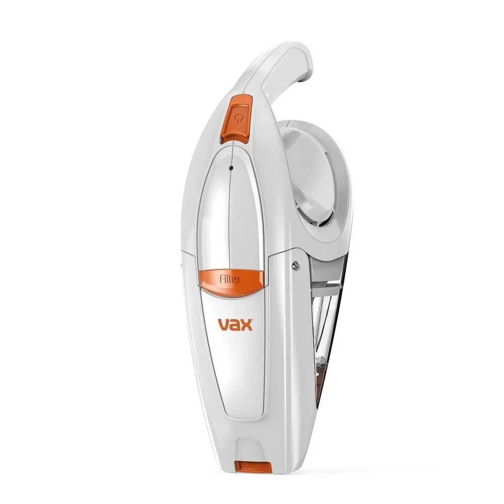 Vax H85GAB10 Gator 10.8v Hand Held Vacuum Cleaner With Up To 15 Minutes Run Time, White & Orange