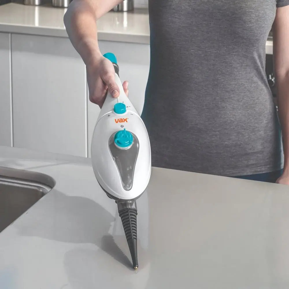 Vax S85CM Steam Clean Multi Home Cleaner, White & Blue