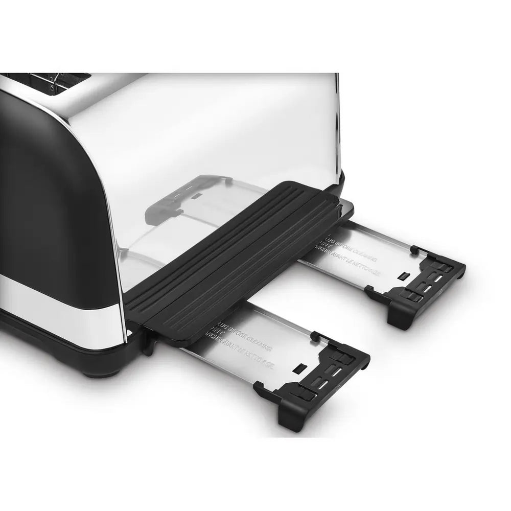 Morphy Richards Venture 240131 4-Slice Toaster, Black