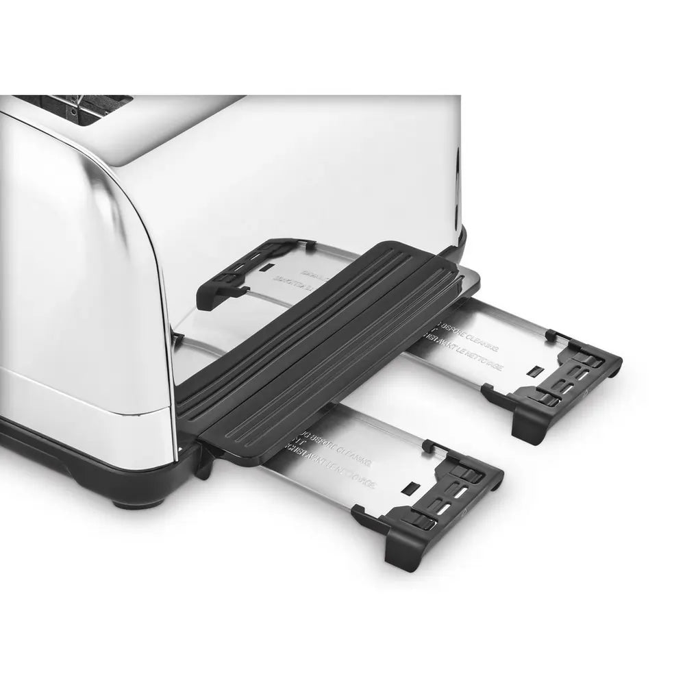 Morphy Richards Venture 240130 4-Slice Toaster, Brushed Stainless Steel