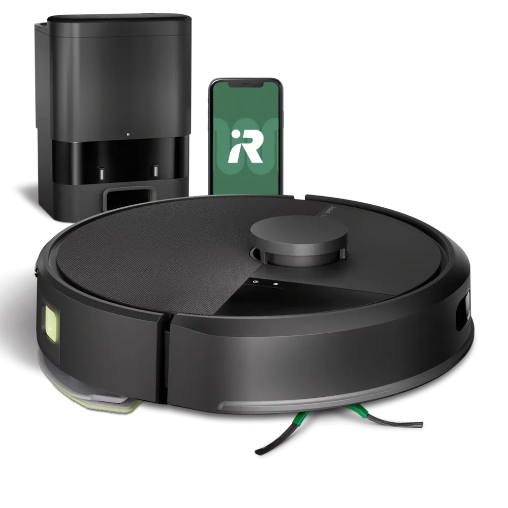 Irobot ROOMBA105C-PLUS Roomba® 105 Combo Robot + AutoEmpty Dock, Black