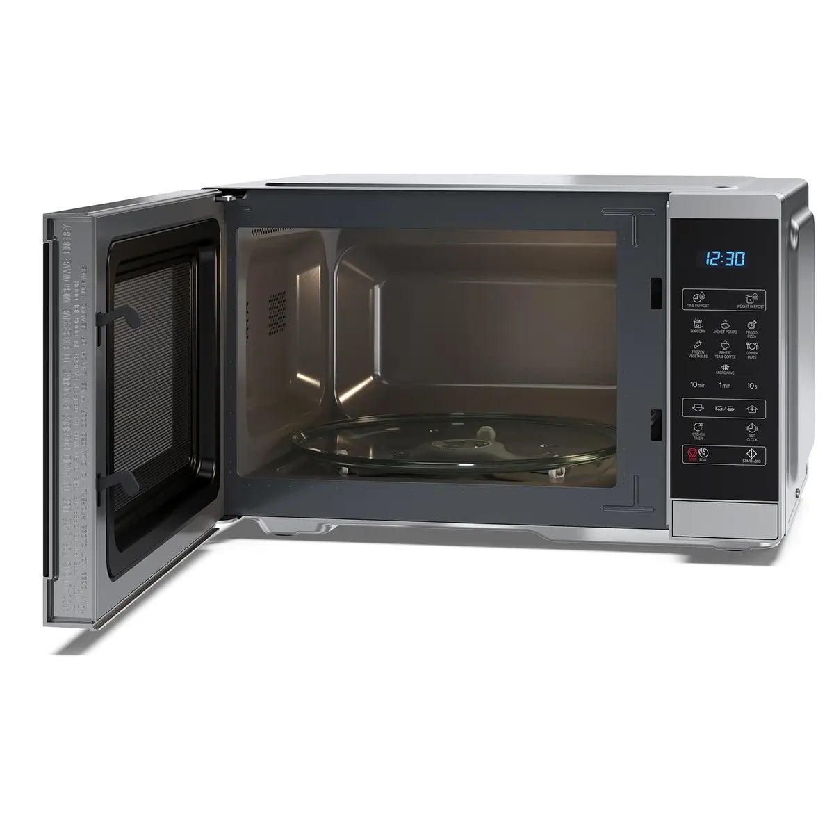 Sharp YCMS252AUS 900W 25 Litre Microwave Oven, Silver