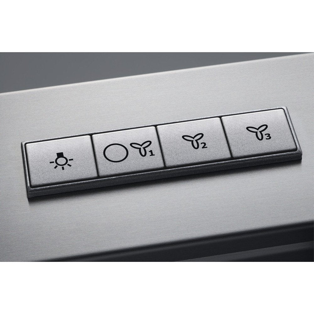 AEG DKB4950M 6000 ExtractionTech 90cm Chimney Cooker Hood, Stainless Steel, B Rated | Atlantic Electrics