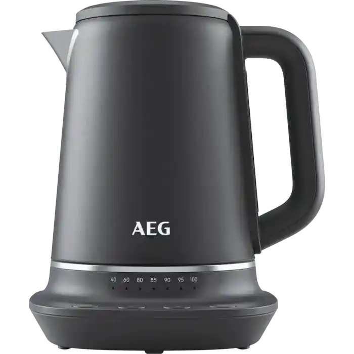 AEG Gourmet 7 K7-1-6BP-U 2.4kW 1.7 Litre Cordless Kettle - Graphite Grey | Atlantic Electrics