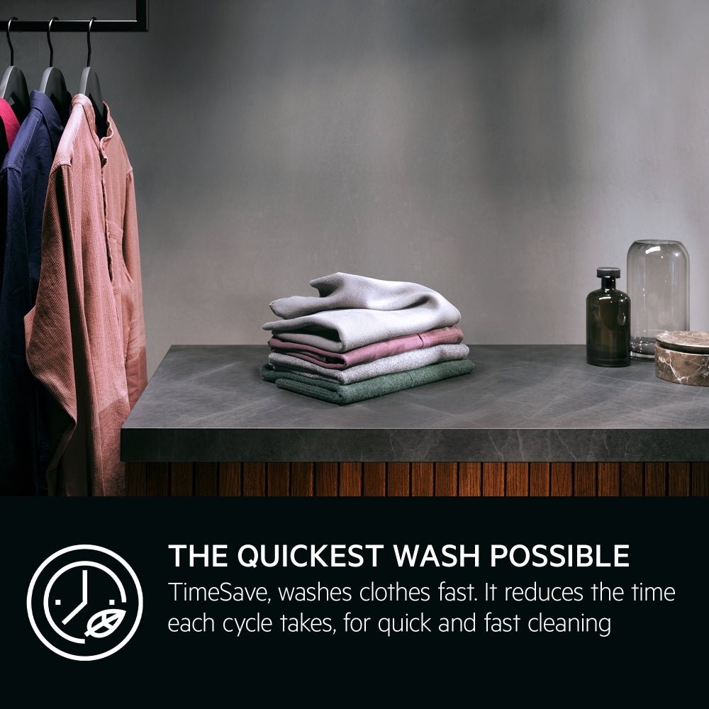 AEG LF7E7431BI Integrated Washing Machine, 7kg, 1400 Spin, White, B Rated | Atlantic Electrics