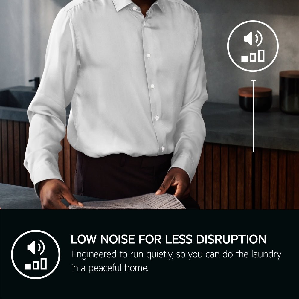 AEG LF7E7431BI Integrated Washing Machine, 7kg, 1400 Spin, White, B Rated | Atlantic Electrics