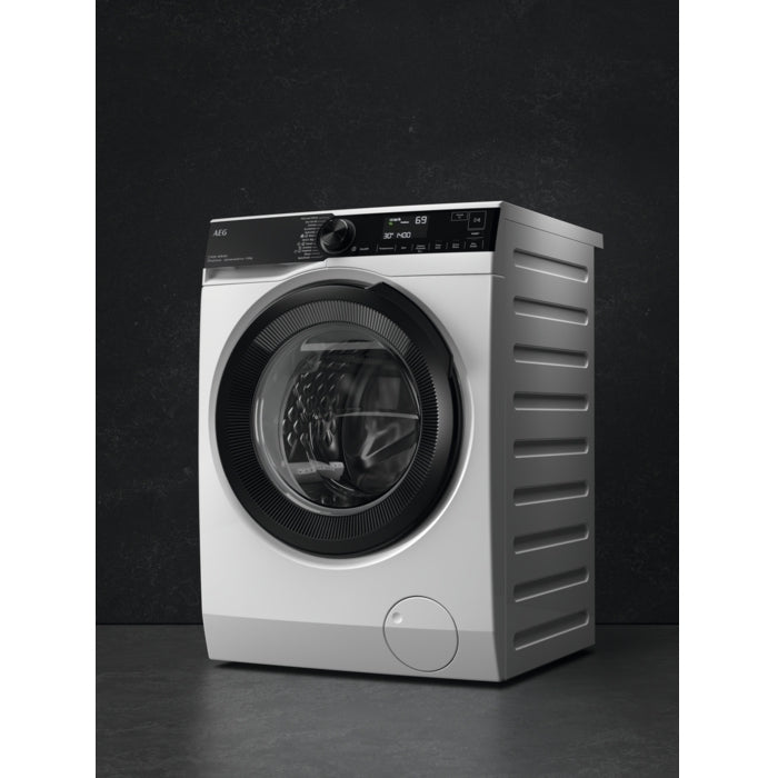AEG LFR74944UD Washing Machine, 9kg, 1400 Spin, White, A Rated | Atlantic Electrics