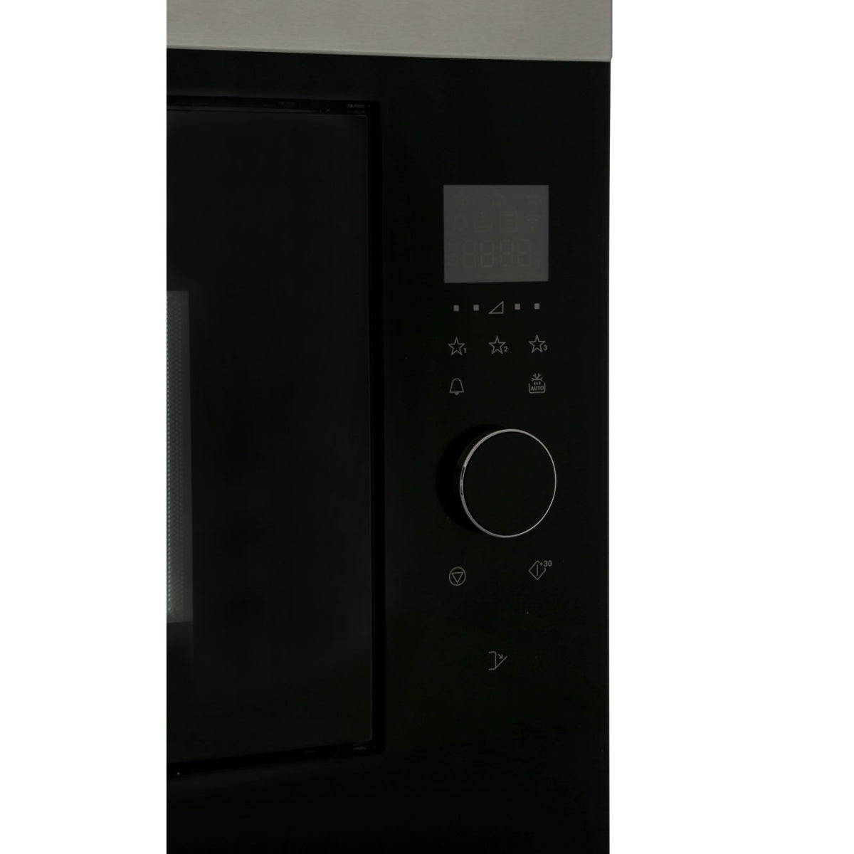 AEG MBE2658SEM Built-In Microwave - Black / Stainless Steel | Atlantic Electrics