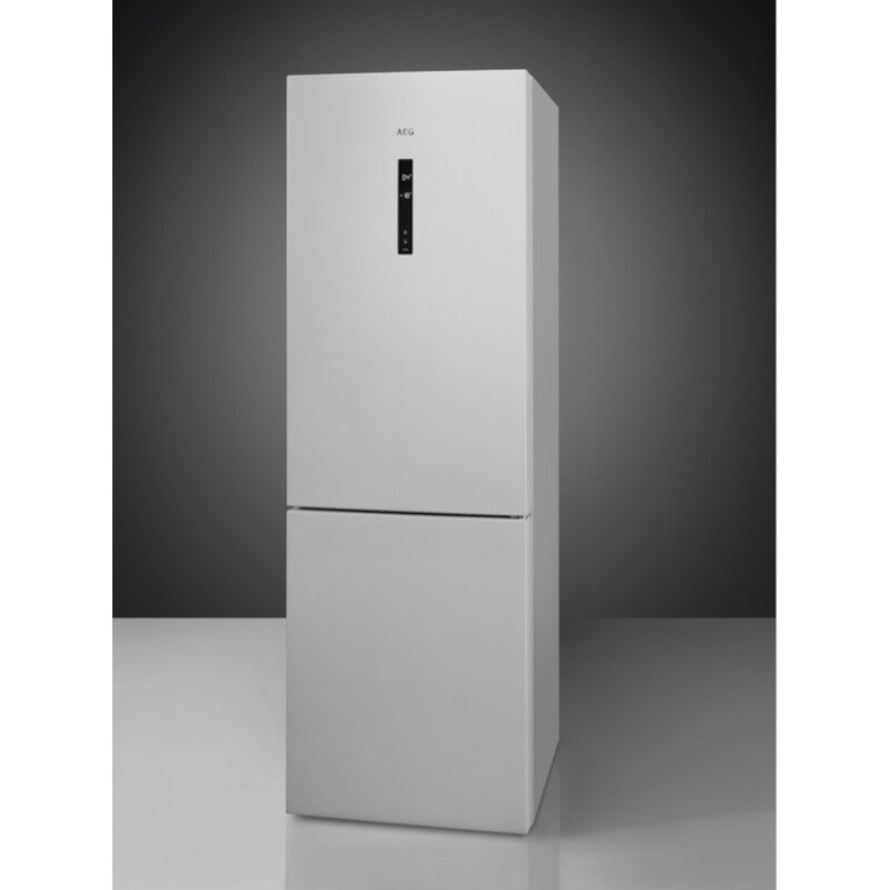AEG RCB632E3MW Freestanding Retro 70/30 Fridge Freezer Frost Free - White - E Rated | Atlantic Electrics