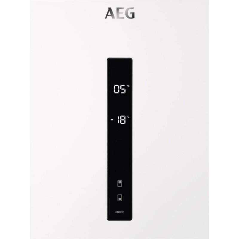 AEG RCB632E3MW Freestanding Retro 70/30 Fridge Freezer Frost Free - White - E Rated | Atlantic Electrics
