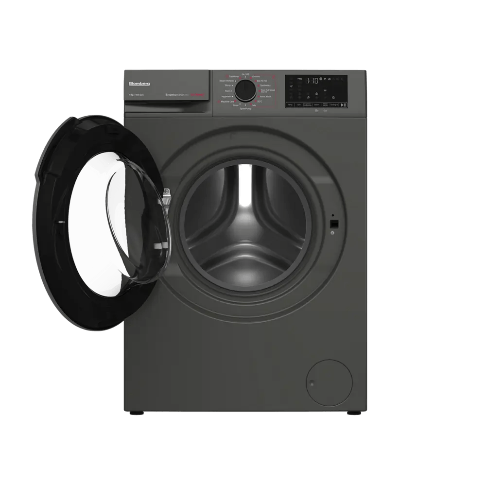 Blomberg LWA18461G 8kg 1400 Spin Washing Machine, Graphite | Atlantic Electrics