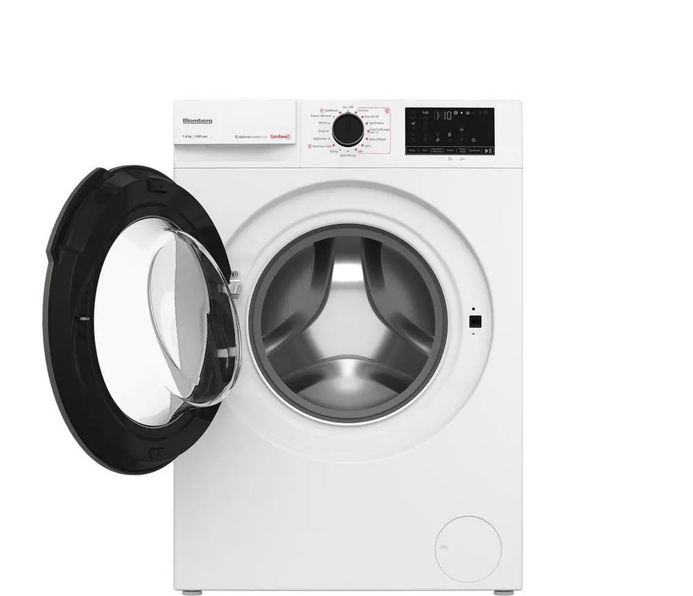 Blomberg LWA18461W 8kg 1400 Spin Washing Machine - White | Atlantic Electrics