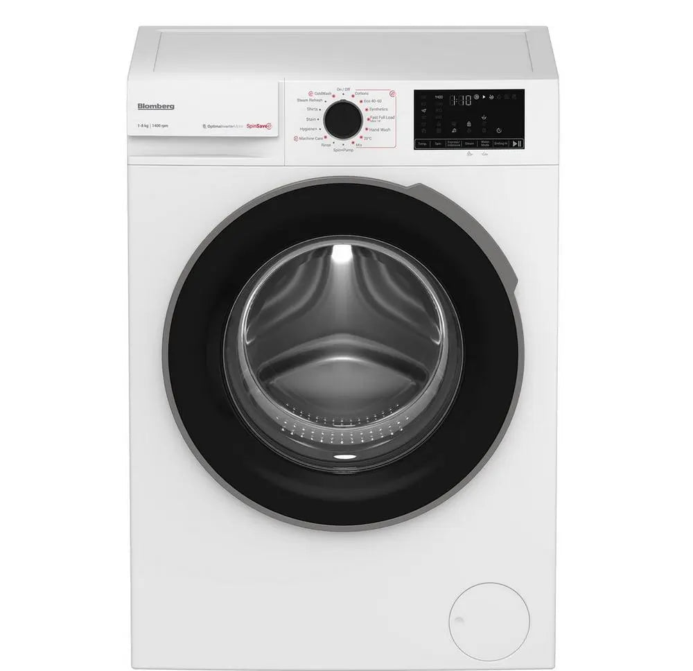 Blomberg LWA18461W 8kg 1400 Spin Washing Machine - White | Atlantic Electrics