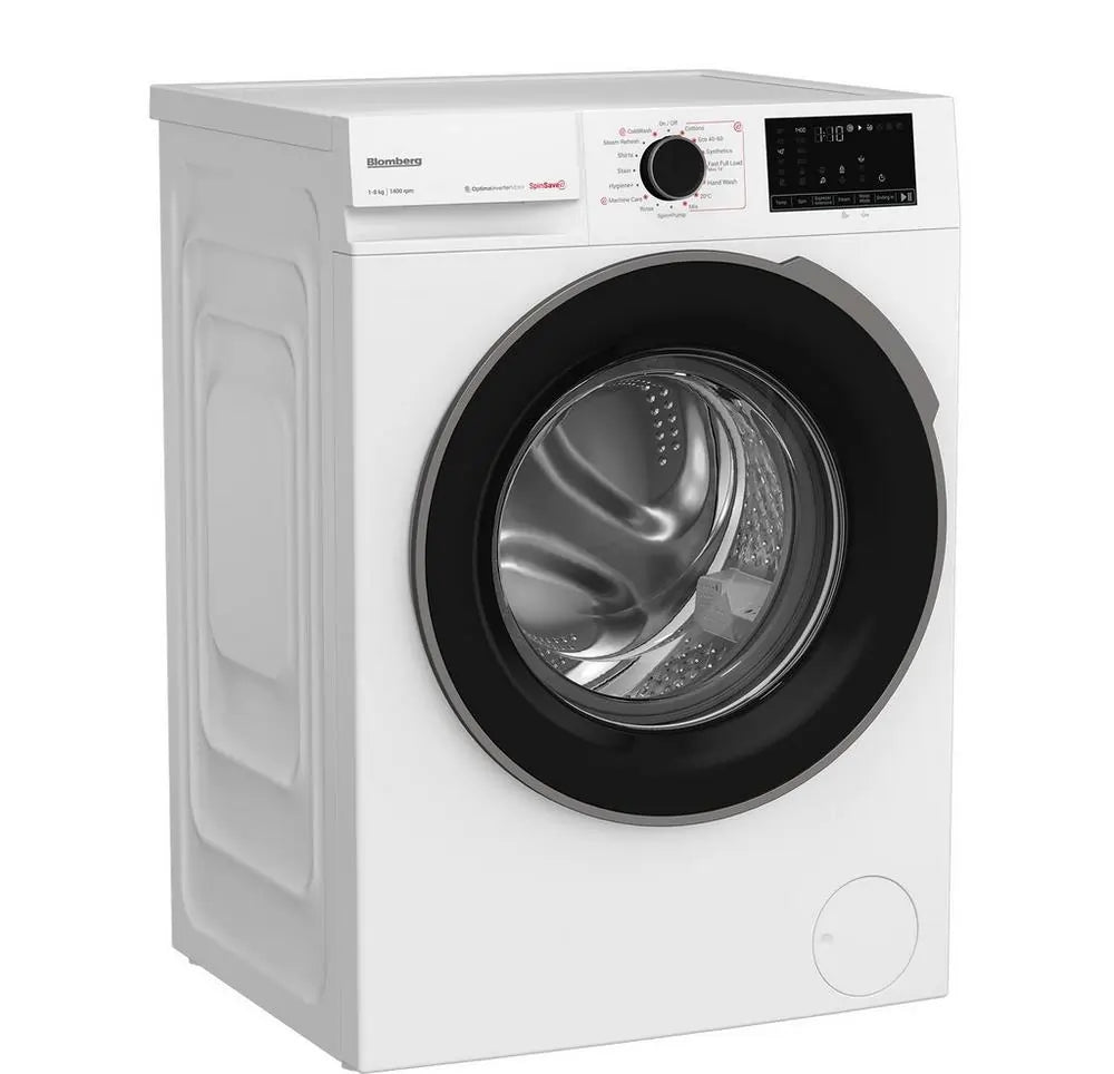 Blomberg LWA18461W 8kg 1400 Spin Washing Machine - White | Atlantic Electrics