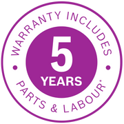 Bosch 5 year Warranty Badge
