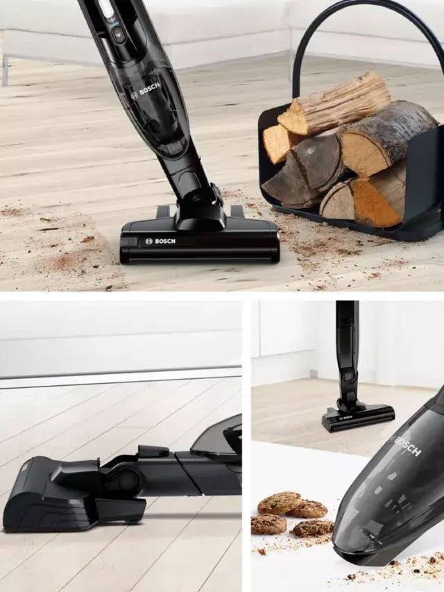Bosch BCHF220GB Cordless Vacuum Cleaner with up to 44 Minutes Run Time - Black | Atlantic Electrics