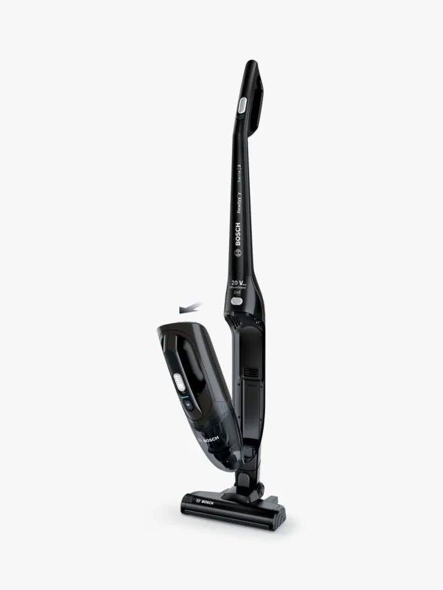 Bosch BCHF220GB Cordless Vacuum Cleaner with up to 44 Minutes Run Time - Black | Atlantic Electrics