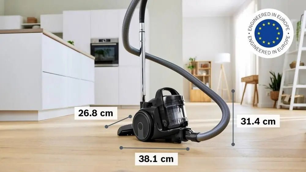 Bosch BGS05BA2GB Bagless Cylinder Vacuum Cleaner - Black | Atlantic Electrics