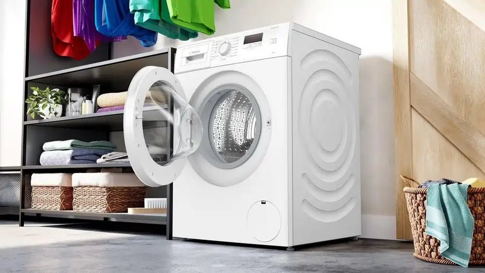 Bosch Serie 2 WGE03408GB 8kg 1400 Spin Washing Machine - White | Atlantic Electrics