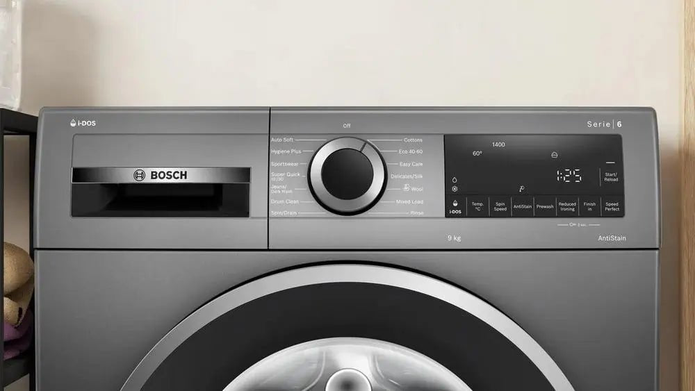 Bosch WGG244ZCGB 9kg 1400 Spin Washing Machine - Graphite | Atlantic Electrics