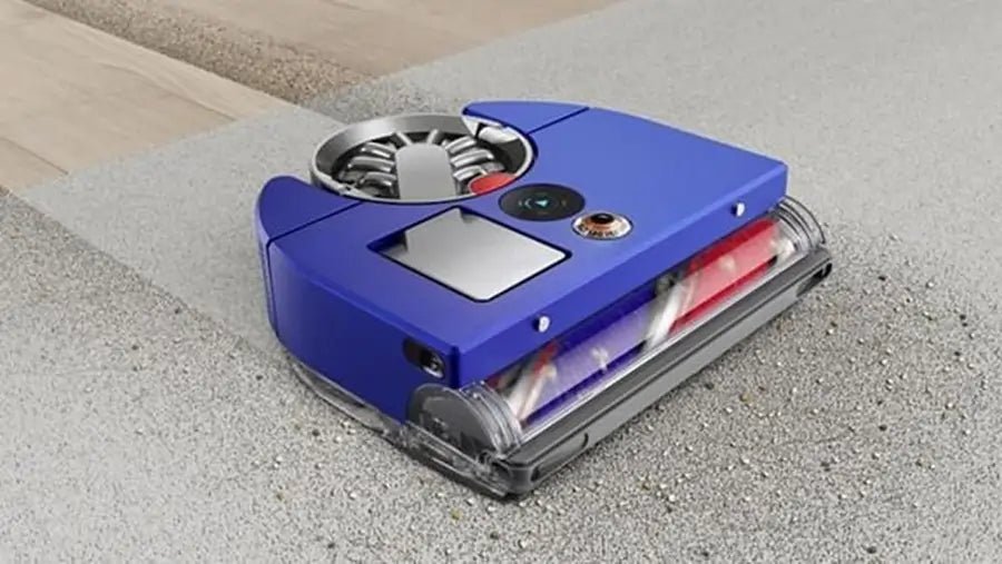 Dyson 360VISNAV Robot Vacuum Cleaner - 65 Minutes Run Time - Moulded Blue/Nickel | Atlantic Electrics
