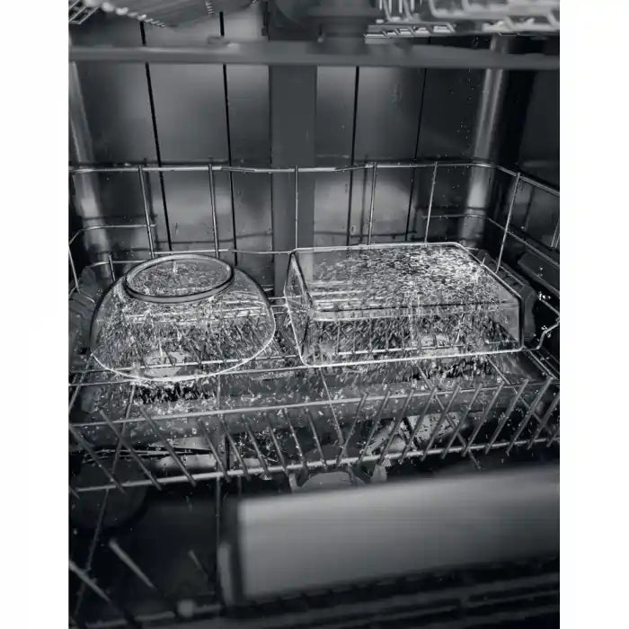Hotpoint H7FHS51X 60cm Dishwasher in Silver 15 Place Setting B Rated - Silver | Atlantic Electrics