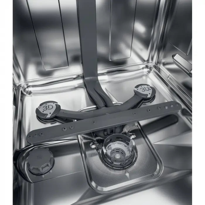Hotpoint H7FHS51X 60cm Dishwasher in Silver 15 Place Setting B Rated - Silver | Atlantic Electrics