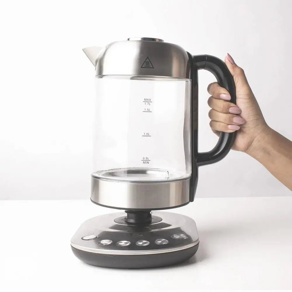 Haden 197207 1.7 Litre Clear Variable Temperature Cordless Jug Kettle | Atlantic Electrics