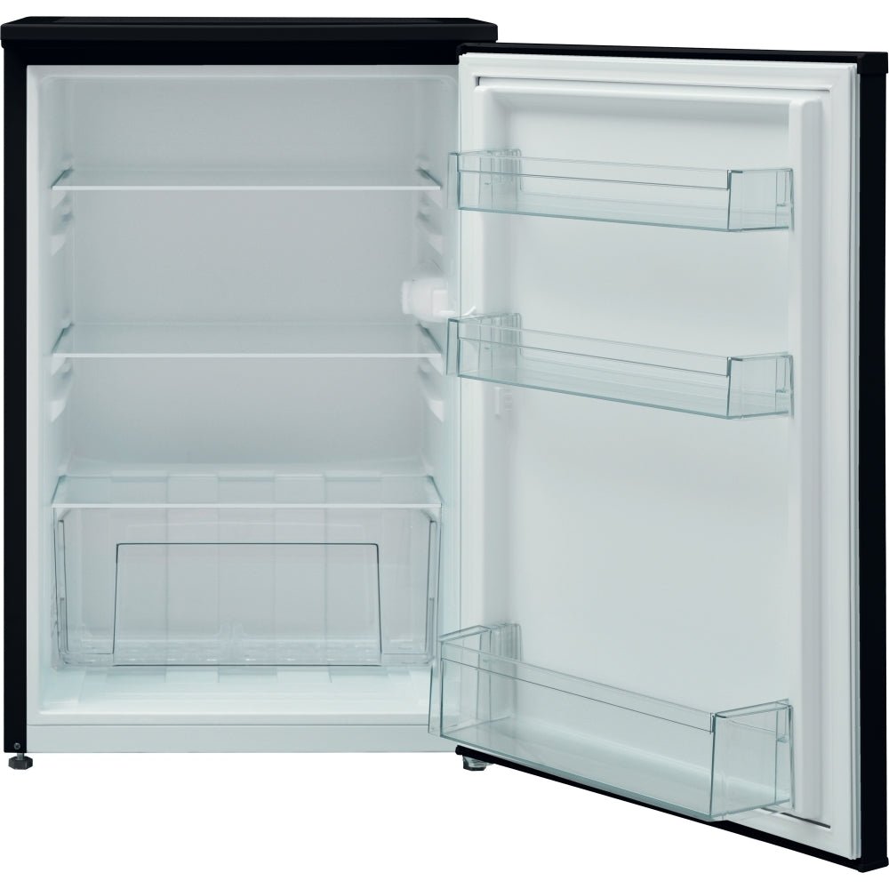 Hotpoint H55RM1120BUK Under Counter Larder Fridge, Black | Atlantic Electrics