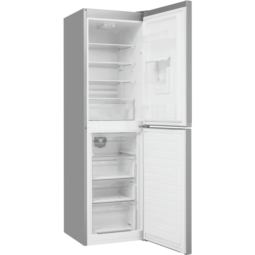 Hotpoint HBNF55182SAQUAUK No Frost Fridge Freezer, 50/50, Silver | Atlantic Electrics