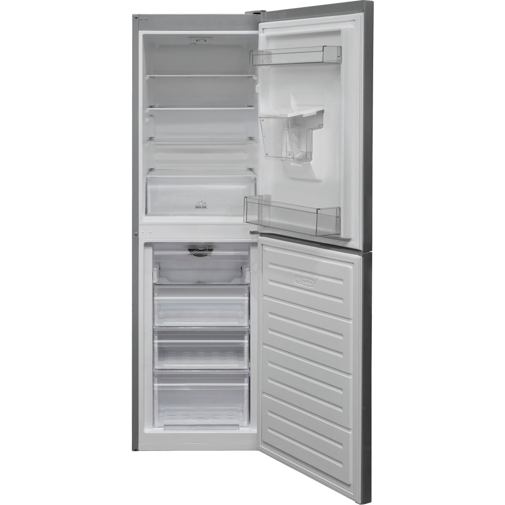 Hotpoint HBNF55182SAQUAUK No Frost Fridge Freezer, 50/50, Silver | Atlantic Electrics
