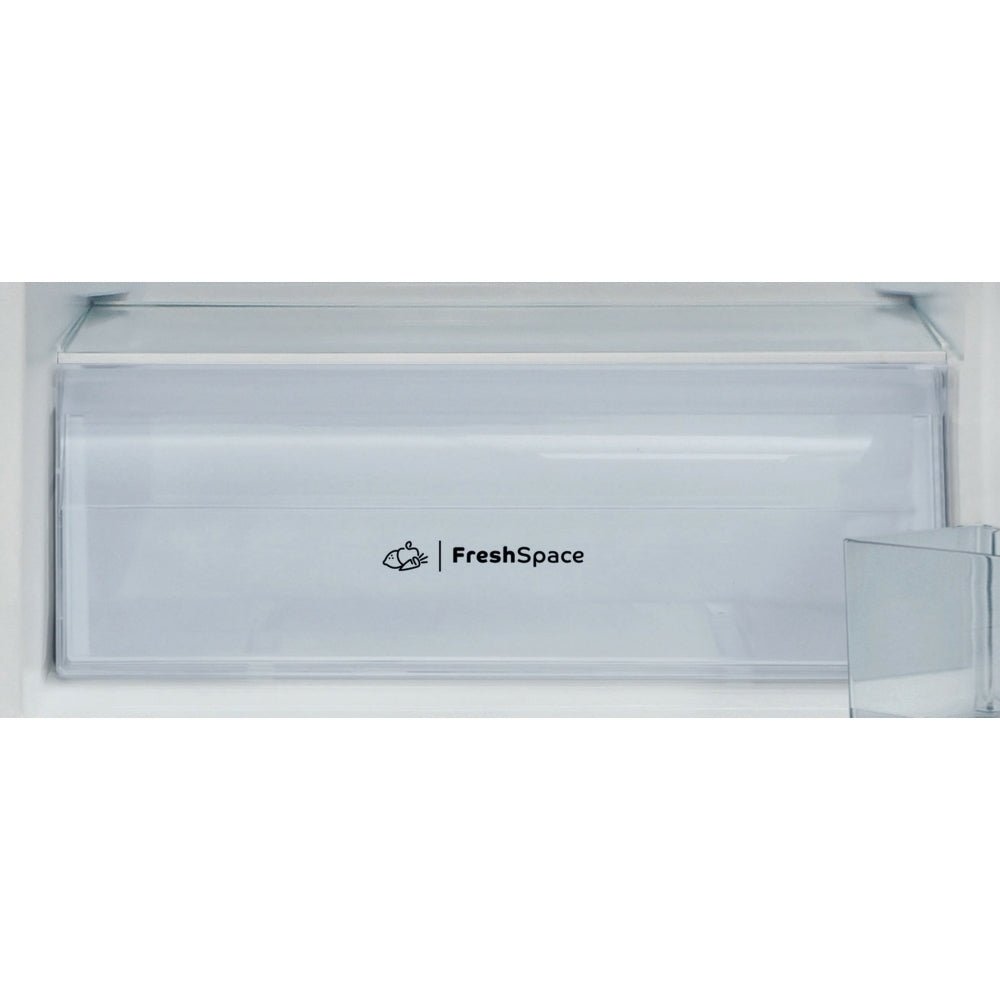 Indesit IBNF55182WUK No Frost 50/50 Fridge Freezer, White | Atlantic Electrics