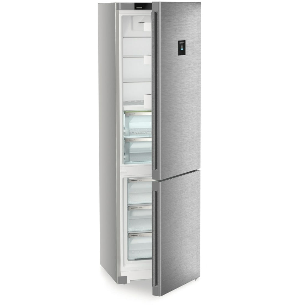 Liebherr CBNsdc573i Fridge Freezer, Silver, C Rated | Atlantic Electrics