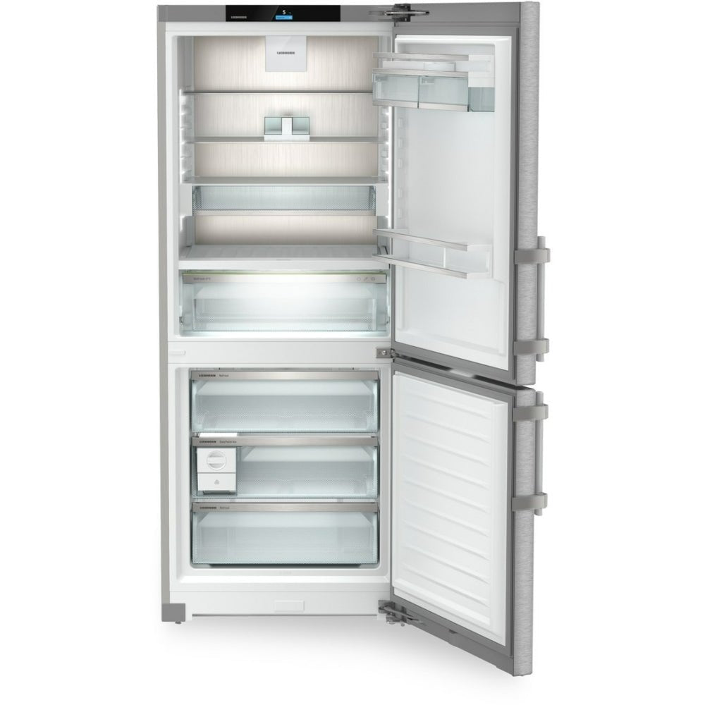 Liebherr CBNsdc765i No Frost Fridge Freezer, 60/40, Silver, C Rated | Atlantic Electrics
